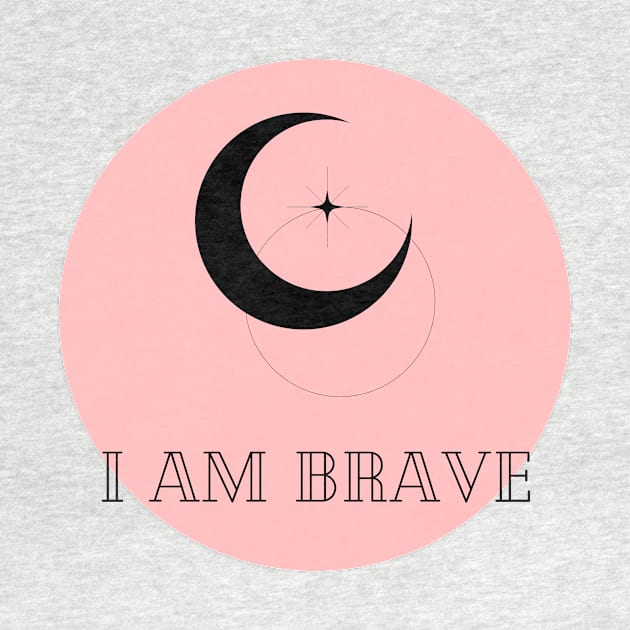 Affirmation Collection - I Am Brave (Rose) by Tanglewood Creations